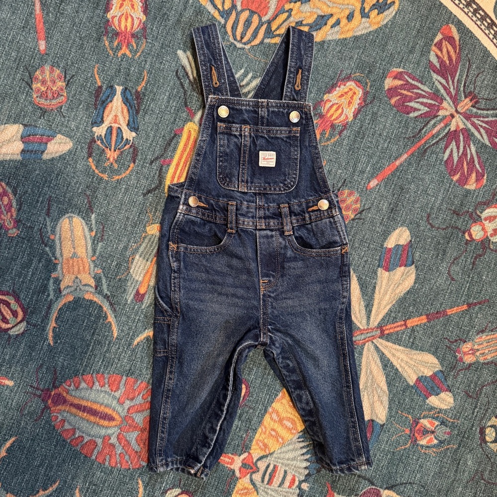 Old Navy Workwear Jean Overalls in 18m